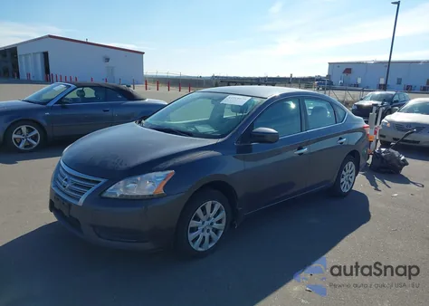 2015 Nissan Sentra Sv z USA, uszkodzony, nr VIN 3N1AB7AP5FL670497